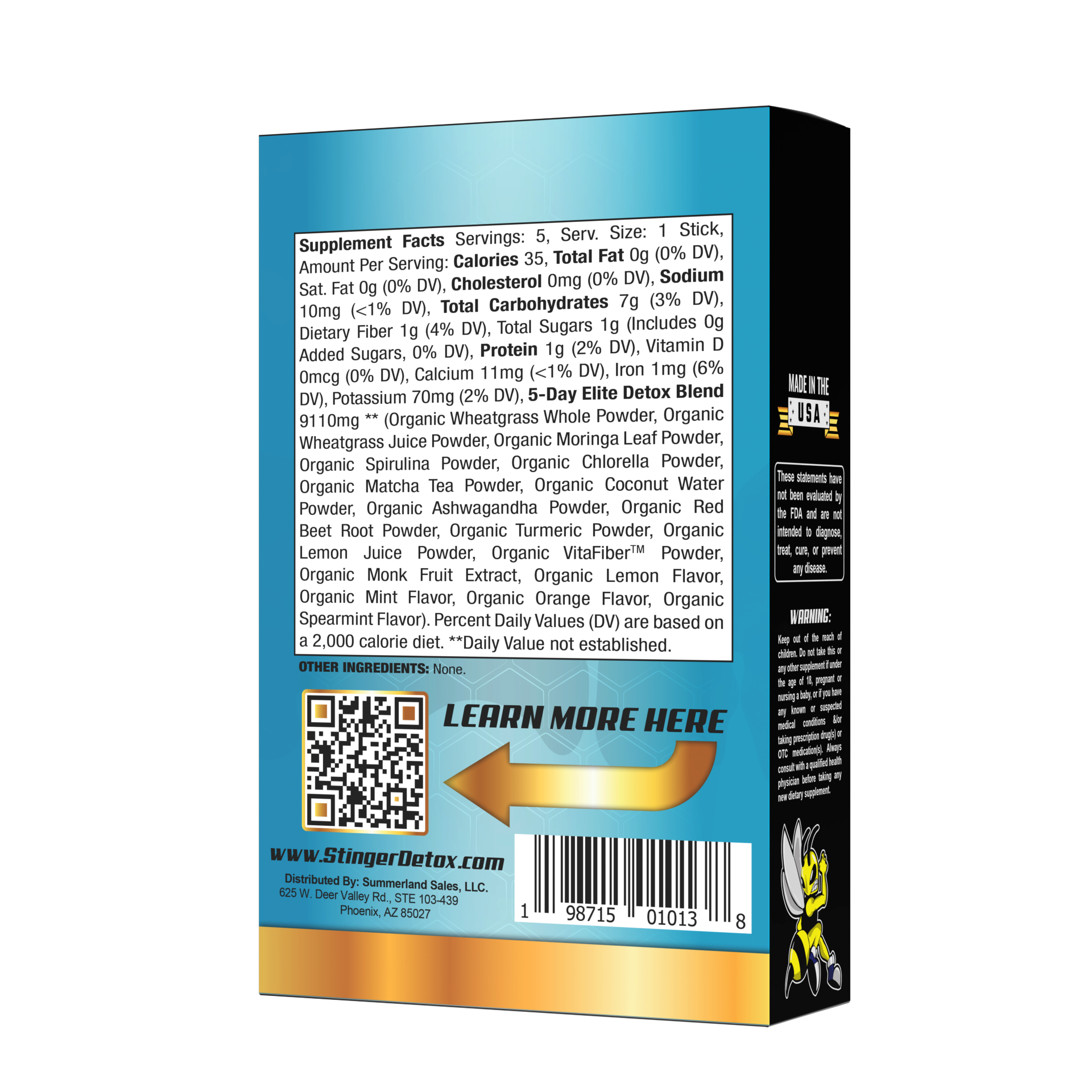 Stinger 5-Day Elite Detox | 5 Stick Packs