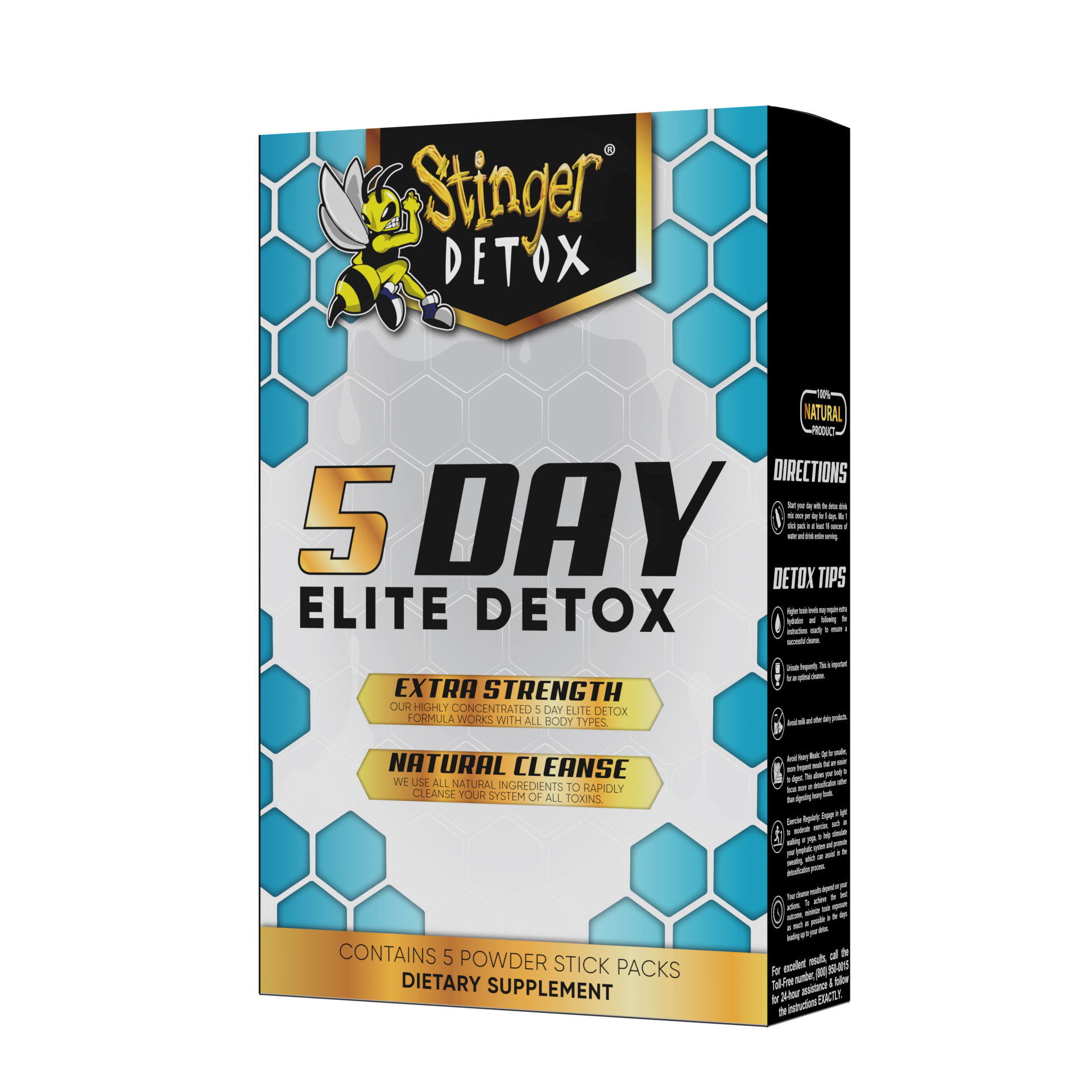 Stinger 5-Day Elite Detox | 5 Stick Packs