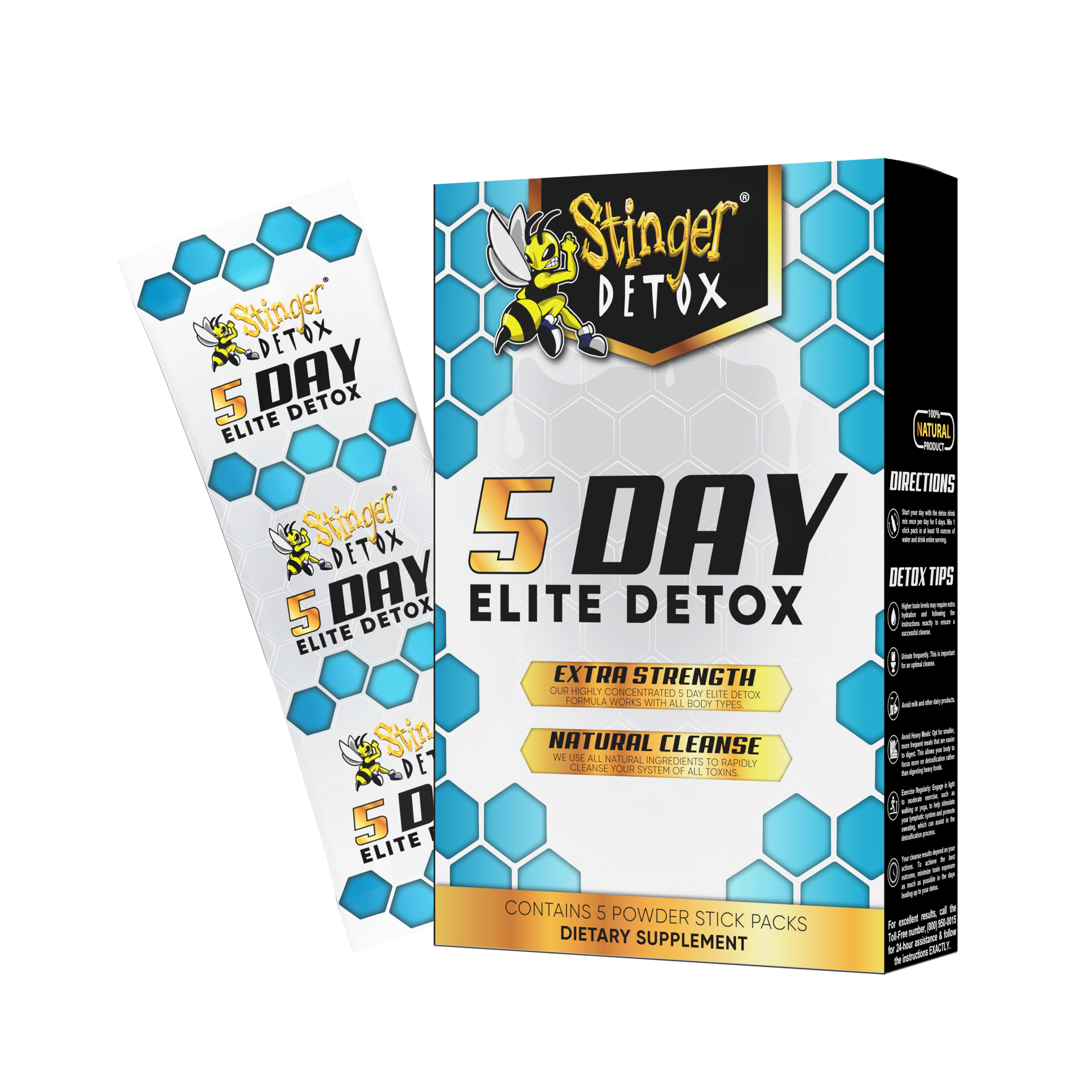 Stinger 5-Day Elite Detox | 5 Stick Packs