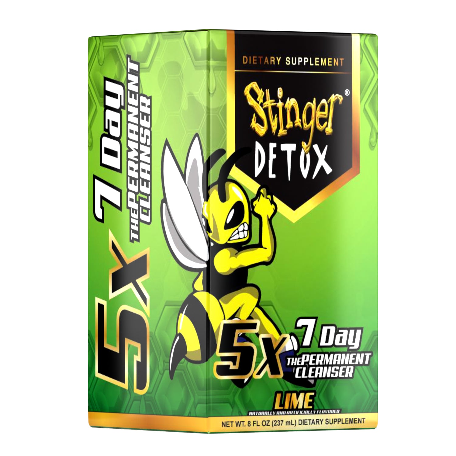 Stinger 5X 7-Day Extra Strength Permanent | Lime | 8 OZ