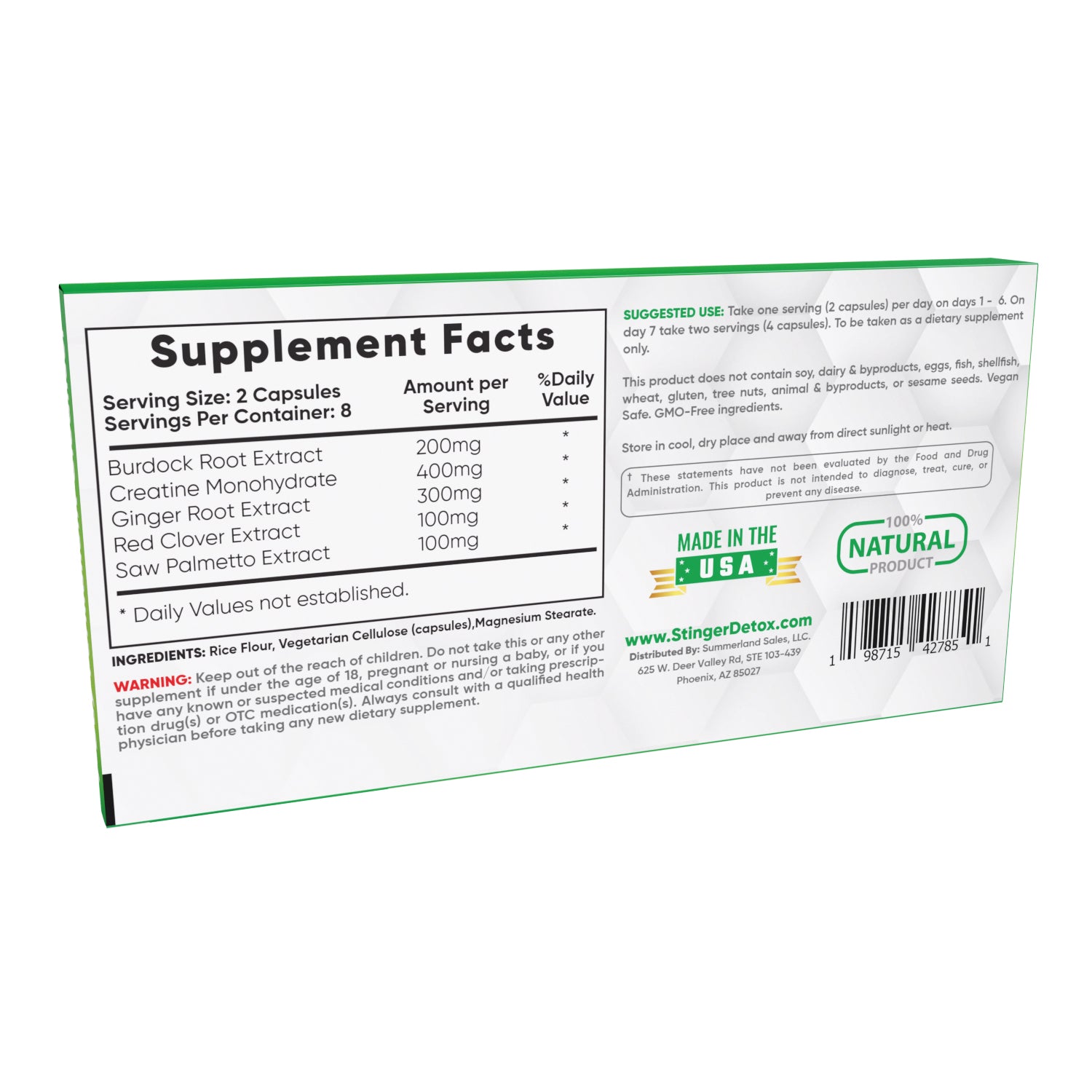 Stinger 7-Day Total Detox Permanent Cleanser