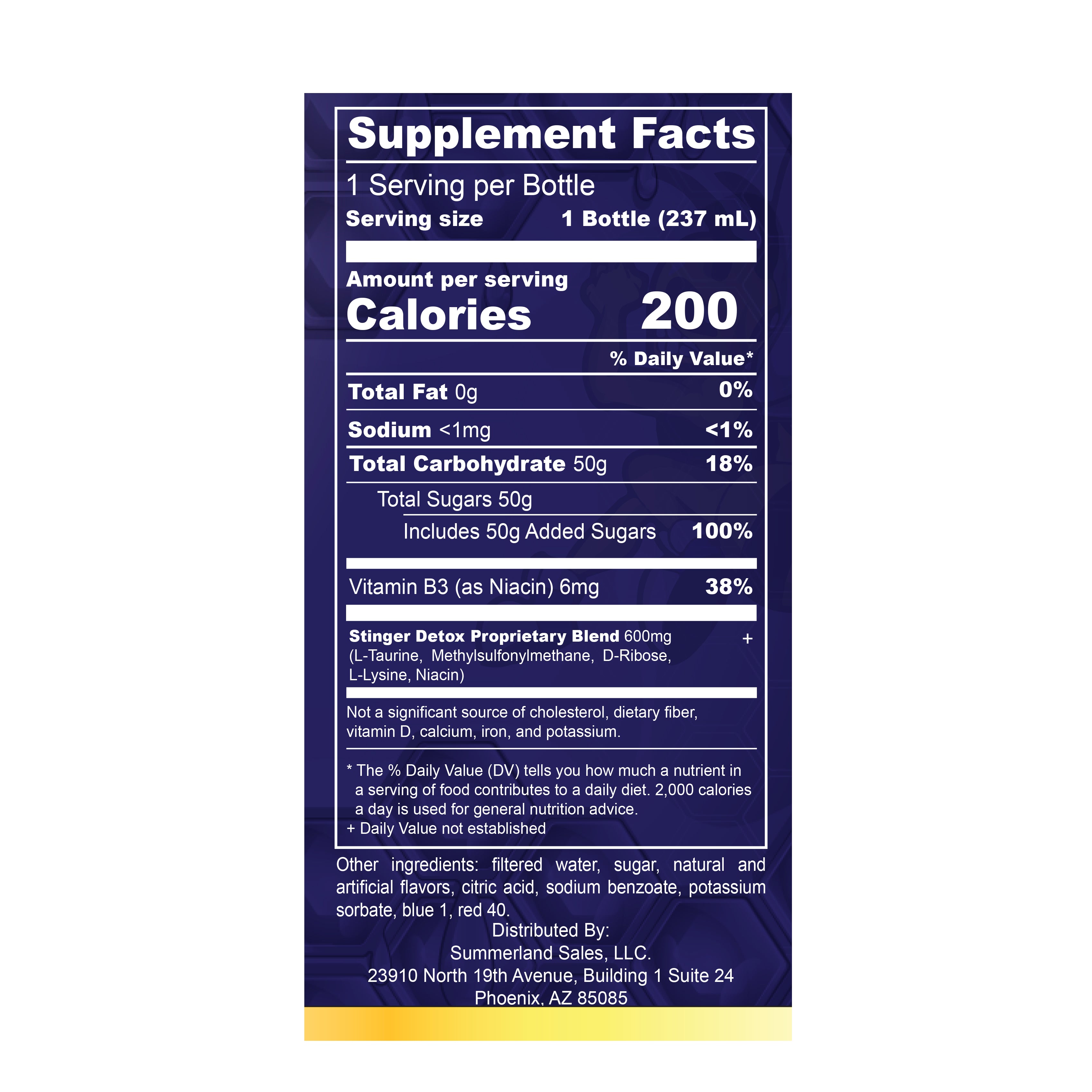 Stinger Buzz 5X Extra Strength | Grape | 8 OZ