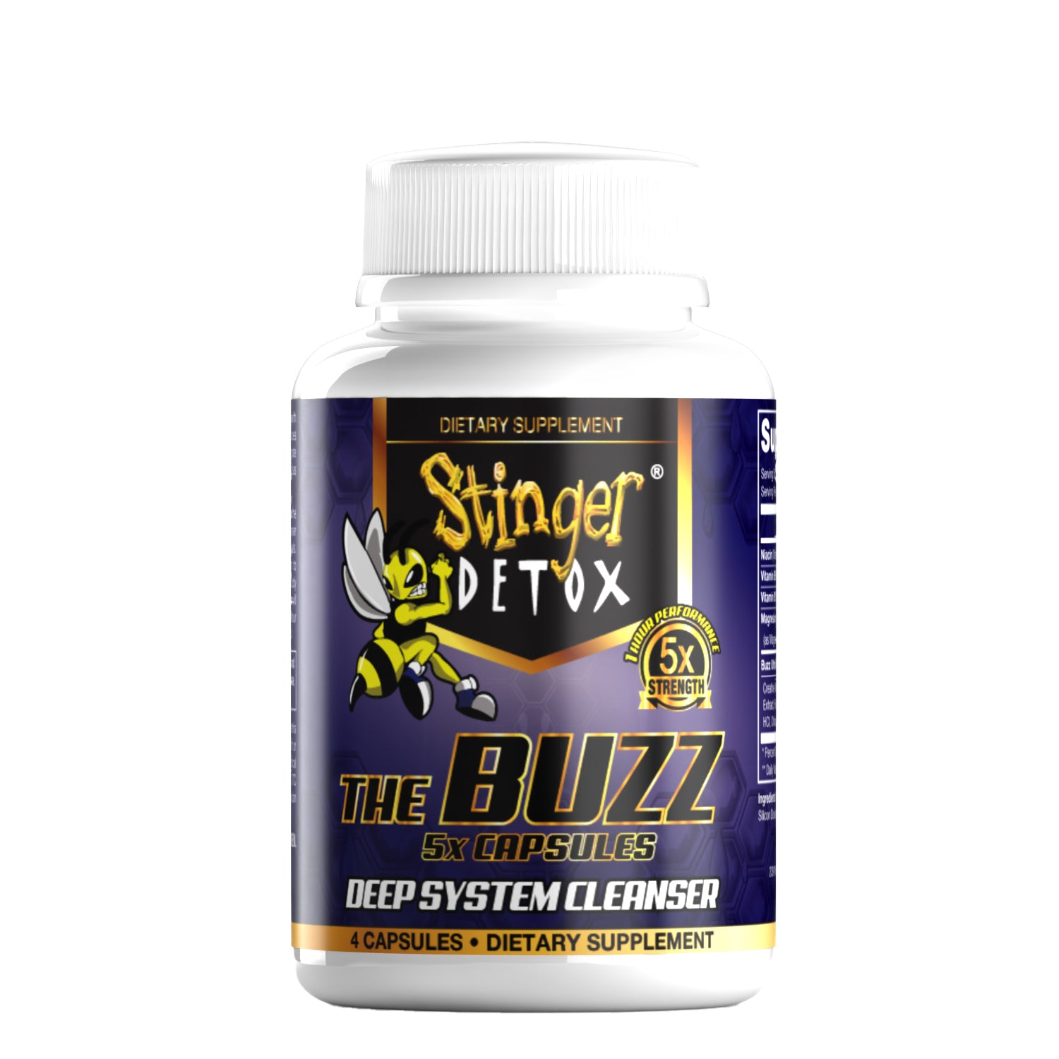 Stinger Buzz 5X Extra Strength Capsules