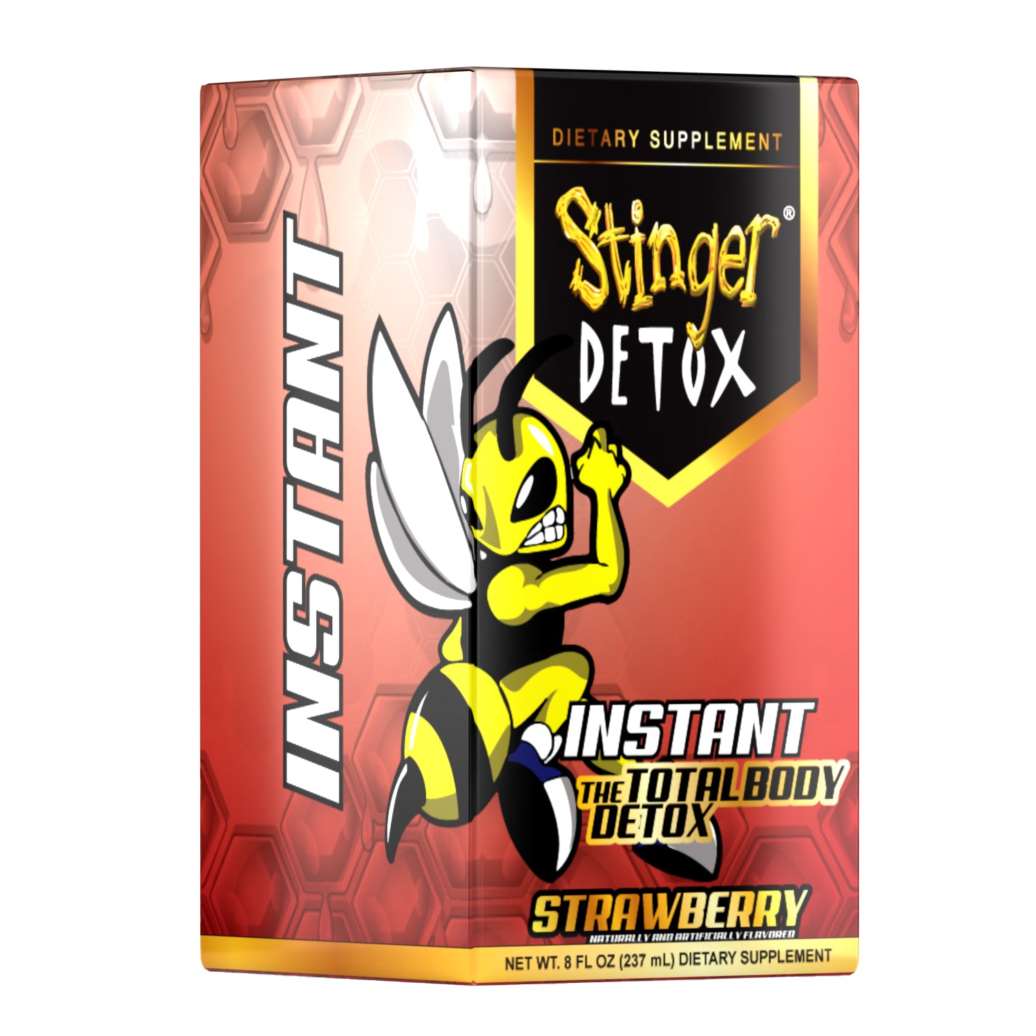 Stinger Instant Detox Regular Strength | Strawberry | 8 OZ