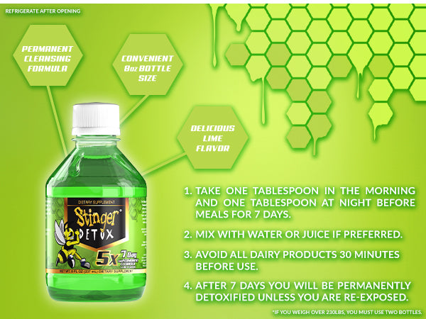 Stinger 5X 7-Day Extra Strength Permanent | Lime | 8 OZ