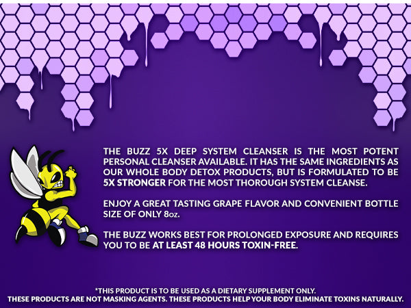 Stinger Buzz 5X Extra Strength | Grape | 8 OZ