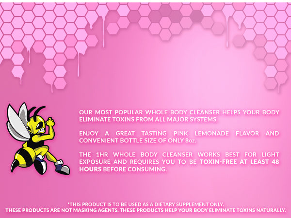 Stinger Whole Body Cleanser 1 Hr. | Pink Lemonade | 8 OZ