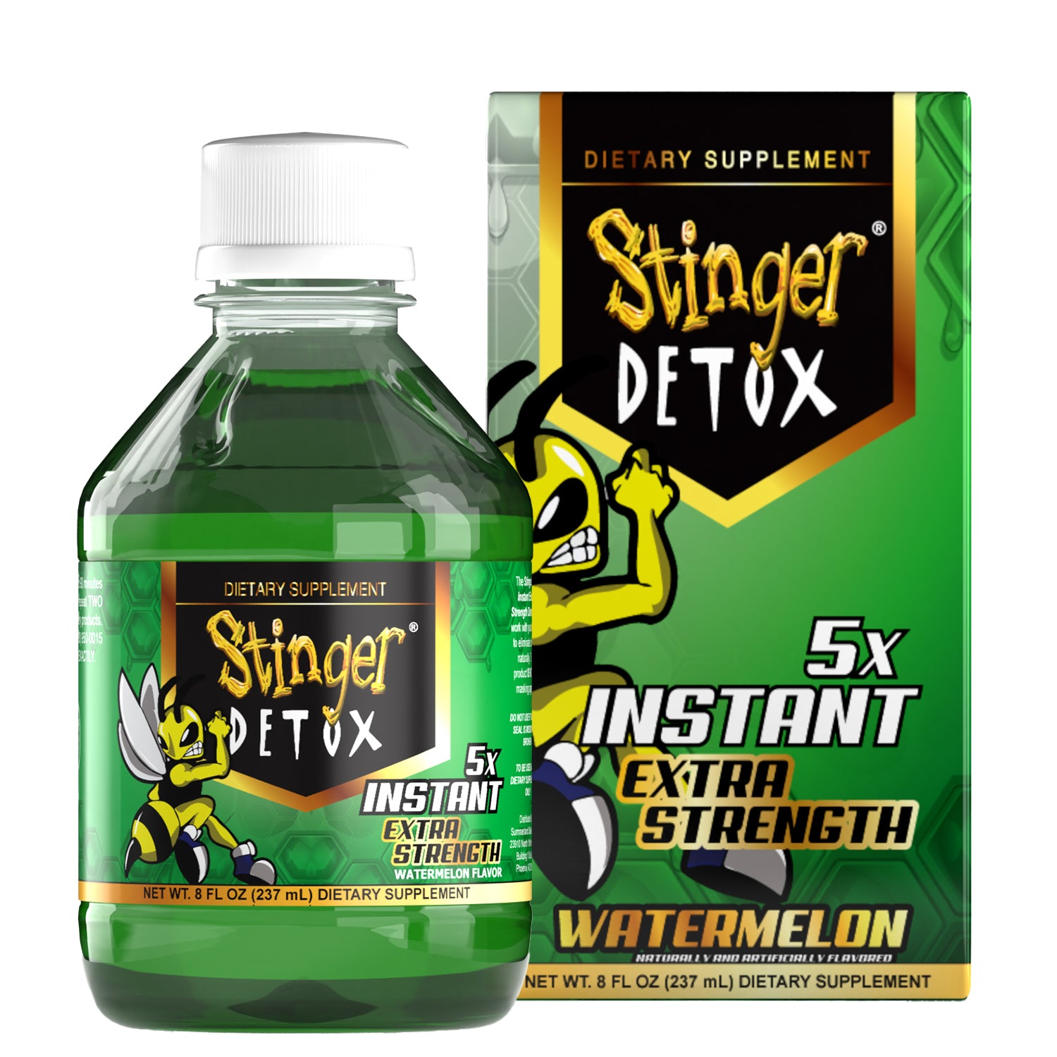 Stinger Instant Detox 5X Extra Strength | Watermelon | 8 OZ