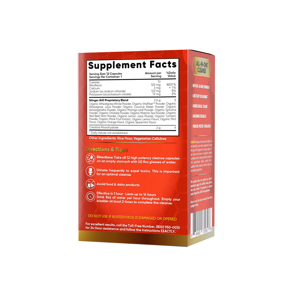 Pre-order All-In-One (A.I.O.) Full Body Cleanse Capsules