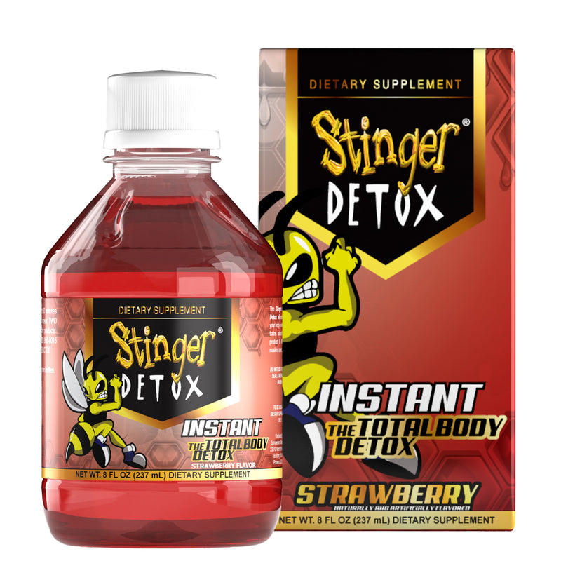 Stinger Instant Detox Regular Strength | Strawberry | 8 OZ