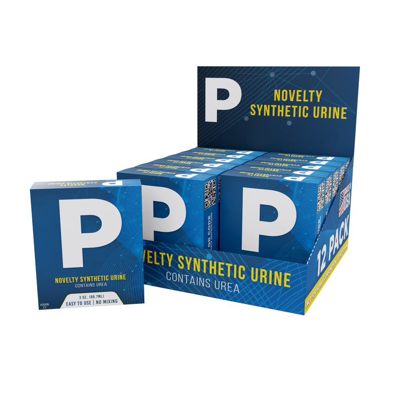 P - Novelty Synthetic Urine - 12 Pack/Case