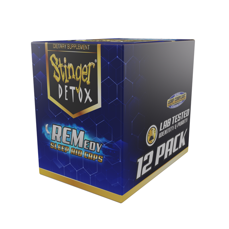 Stinger Detox REMedy | Sleep Aid Caps | 12 Card Pack