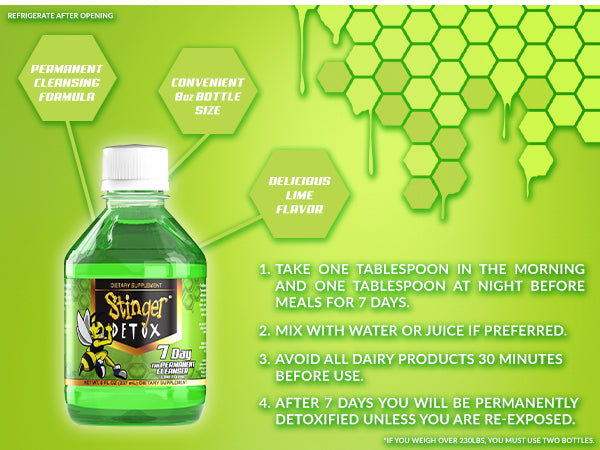 Stinger 7-Day Permanent | Lime | 8 OZ