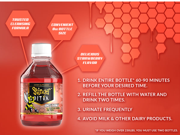 stinger herbicide strawberries Stinger Instant Detox Regular Strength | Strawberry