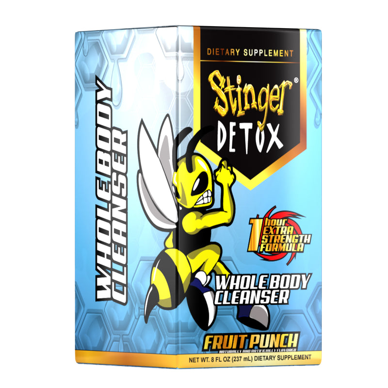 Stinger Whole Body Cleanser 1 Hr. | Fruit Punch | 8 OZ