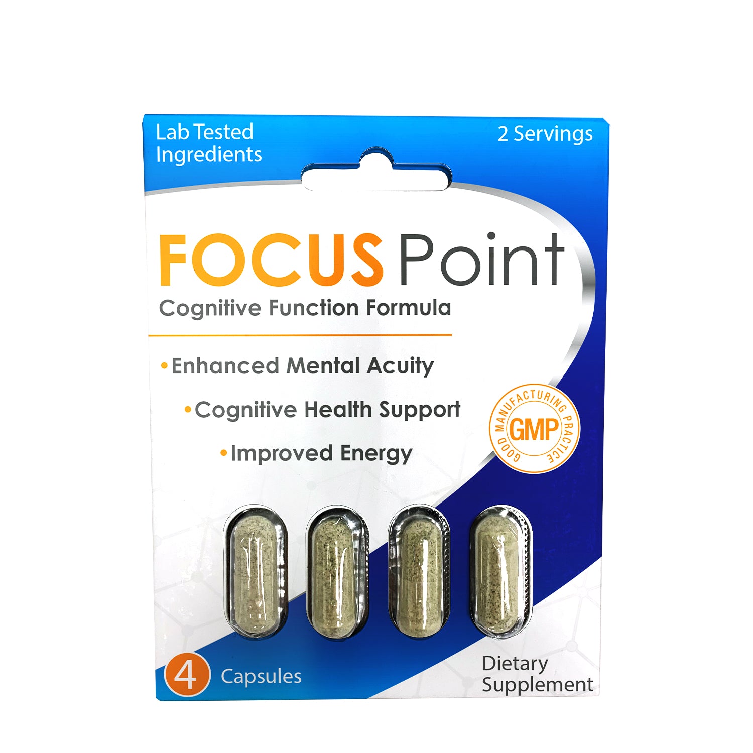 Focus Point™ | Cognitive Focus Formula | 12 Card Pack
