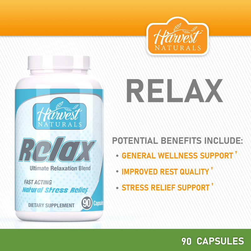 ZAN Capsules | Ultimate Relaxation Blend | 90 Count